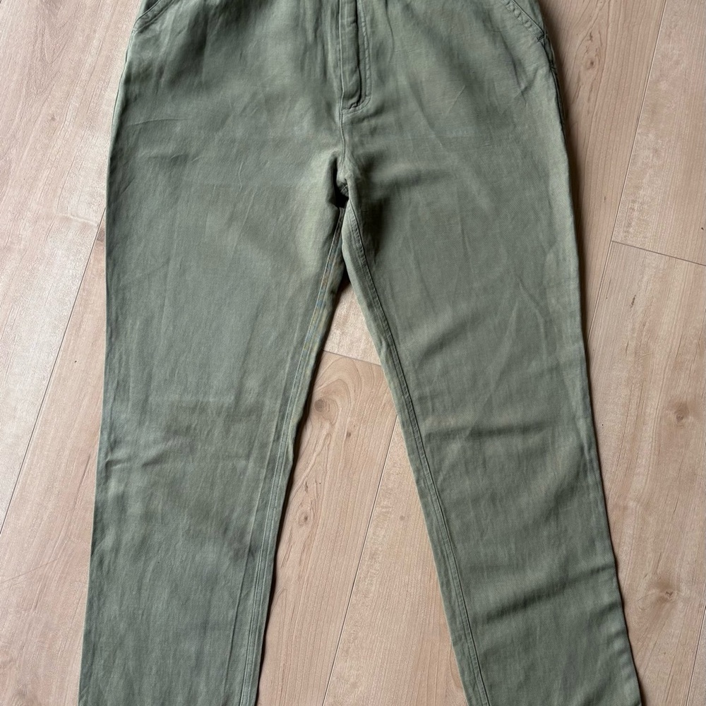 Alex Mill Women’s Sage Linen Blend Pants L